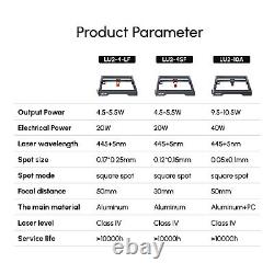 ORTUR Laser Engraver Master 3 LE LU2-10A 10W DIY Laser Engraving Cutting Machine