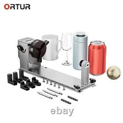ORTUR Rotating Roller 360° Rotary 3-Jaw Chuck Y-axis for Laser Engraving Cut