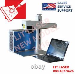 PORTABLE 20Watt LASER MARKING/ ENGRAVING/ CUTTING SYSTEM With ROTARY