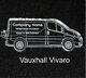Personalised Acrylic Van Shape Business Keyrings Laser Cut & Engraved