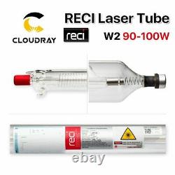 RECI W2 S2 CO2 Laser Tube for Cutting Engraving Machine 90W -100W Wooden Case