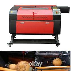 Ridgeyard 100W CO2 Gas Laser Engraving Cutting Engraver cutter Machine 700500mm
