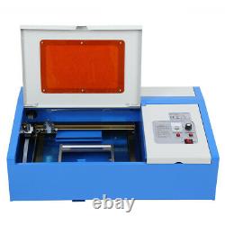 Ridgeyard 40W CO2 USB Laser Engraver Cutter Engraving Cutting Machine 300x200mm