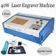 Sale! 40w Co2 Usb Laser Engraving Cutting Machine Engraver Cutter 220v/110v
