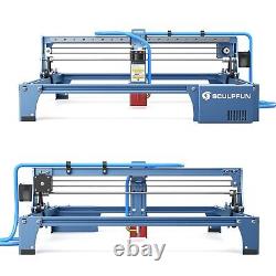 SCULPFUN S10 10W Laser Engraver Engraving Cutting Machine+Air Assist Nozzle Tube