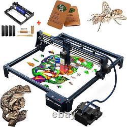 SCULPFUN S30 Laser Engraving Cutting Machine with Air-assist Kit +SCULPFUN Roller