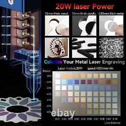 SCULPFUN S30 PRO MAX Engraver Laser Wood Engraving Machine 20W 410x400mm S4B3