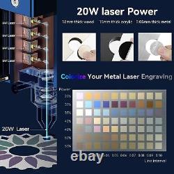 SCULPFUN S30 PRO Max 20W Laser Engraver Engraving Cutting Machine+Air-assist Kit