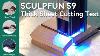 Sculpfun S9 Thick Sheet Cutting Test And Cutting Recommendations Laser Engraving Machine