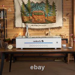 Secondhand Polar 50W Desktop CO2 Laser Cutter & Engraver Machine w Rotary