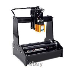 Small Desktop Laser Engraving Cutter Machine for Cylinder Cans Stainless Steel