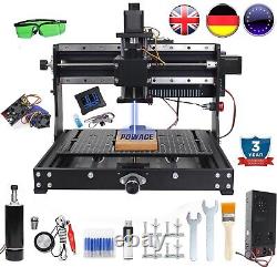 UK? 3020 plus 10000mW Laser Engraver Machine 500W CNC Milling Cutting Metal Wood