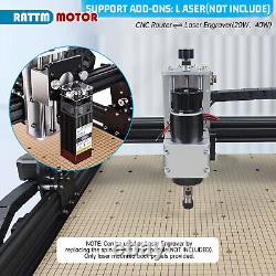 UK? 4540 CNC Router Laser 500W Spindle Engraver Milling Machine Cutting Metal