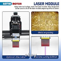 UK? 4540 CNC Router Laser 500W Spindle Engraver Milling Machine Cutting Metal