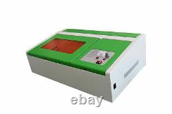 USB 40W CO2 Laser Engraving Cutting Machine Engraver Cutter Wood working/Crafts