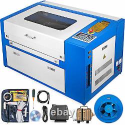 Updated 30000mm/min 50W CO2 USB Laser Engraving Cutting Machine Engraver Cutter