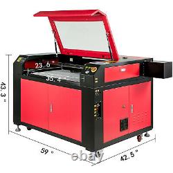 Upgraded 100W CO2 Laser Engraving Cutting Machine 900x600mm USB Engraver Cutter
