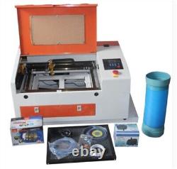 Upgraded Version CO2 40W 110/220V Laser Engraving Cutting Machine With Usb Po rl