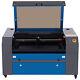 Used 700500mm 60w Co2 Laser Engraver Engraving Machine Dsp Controls Panel
