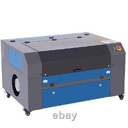 Used 700500mm 60W CO2 Laser Engraver Engraving Machine DSP Controls Panel