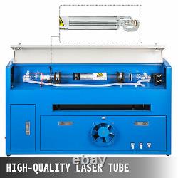 VEVOR 50W CO2 Laser Engraver Cutter 50x30cm Desktop Cutter with Cylindrical Parts