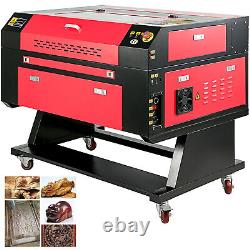 VEVOR 80W CO2 Laser Engraver Engraving Machine 70x50CM Cutter with LCD Panel USB
