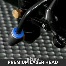 VEVOR 80W CO2 Laser Engraver Engraving Machine 70x50CM Cutter with Wheels USB Port