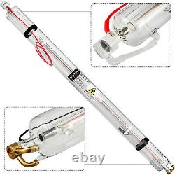 VEVOR Laser Tube CO2 Laser Tube 100W 1430mm for Laser Engraver Cutting Machine