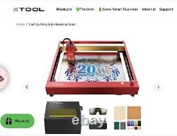 XTool D1 Pro 20W Laser engraving & cutting machine