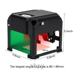 Yofuly 3000mw Laser Engraver Mini Desktop Cutting Machine CNC Engraving Machine