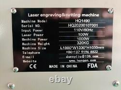 150w 1410 Co2 Gravure Laser Machine De Découpe / Graveur Laser Cutter/14001000mm