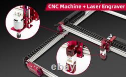 1M1M Zone de travail Module laser 80W pour machine de découpe laser CNC en métal plein