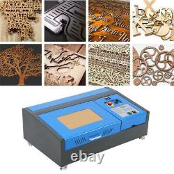 40w Co2 Graveur Laser Graveur Graveur Gravure Usb Machine Cutting Carving Printer