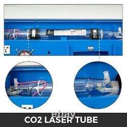 40w Co2 Laser Engraveur Engravant Machine Machine LCD Display 300x200mm Avec Wheels
