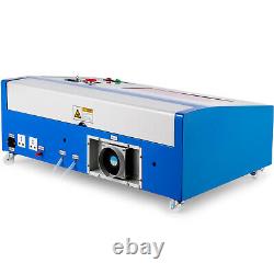 40w Co2 Laser Graveur Cutter Gravure Machine Usb 300x200mm LCD Wheels