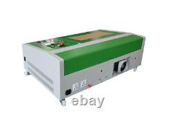 40w Co2 Laser Gravure Machine 300x200mm Cutter Wood Working + 4 Roues