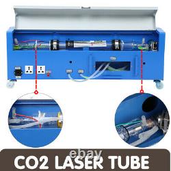 40w Co2 Laser Usb Gravure Machine De Coupe Cutter En Bois 12''x8 Avec 4 Roues