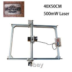 500mw 40x50cm Bricolage Cnc Gravure Laser Machine Graveur Imprimante De Bureau