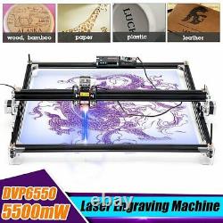 5500mw 65x50cm Gravure Laser Gravure Graveur Cnc Carver Diy Printer Machine