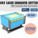 60w Co2 Usb Gravure Laser Machine Graveur Cutter 700x500mm + 4 Roues