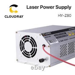 80-100w Co2 Laser Power Supply 110v 220v LCD Display Laser Gravure Cutting