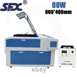 80w Co2 Laser Gravure Machine De Coupe, 600x400mm Non-metal Diy Graveing Cutter