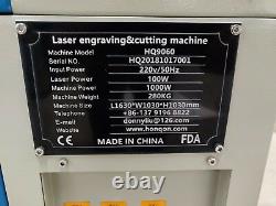 9060 Laser Gravure Co2 Machine De Découpe Graveur Cutter Rack Servo Motor Ruida
