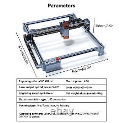 ATOMSTACK Maker A5 V2 Machine de gravure laser DIY de découpe 24000mm/min