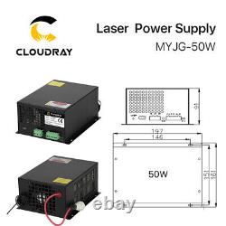 Alimentation Laser 50w 60w Co2 Psu Pour Machine De Coupe De Graveur Laser