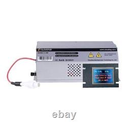 Alimentation électrique laser CO2 de 100-120W avec moniteur pour gravure et découpe au laser CO2