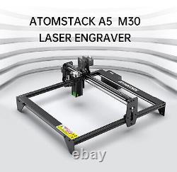 Atomstack A5 M30 30w Graveur Laser Cnc Diy 5.5w Machine De Découpe À Gravure Laser