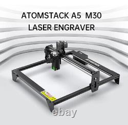 Atomstack A5 M30 Graveur Laser 30w Bois Métallique Bricolage Machine De Gravure De Coupe Royaume-uni