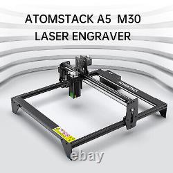 Atomstack A5 M30 Graveur Laser Cnc Bricolage Laser Marqueur Machine De Coupe 410x400mm