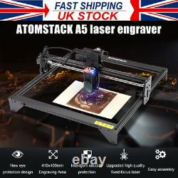 Atomstack A5 Machine De Gravure Laser Bricolage Découpe Laser Pour Le Cuir De Bois